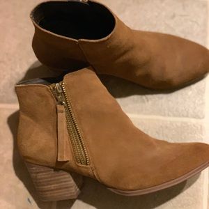 Aldo brown booties